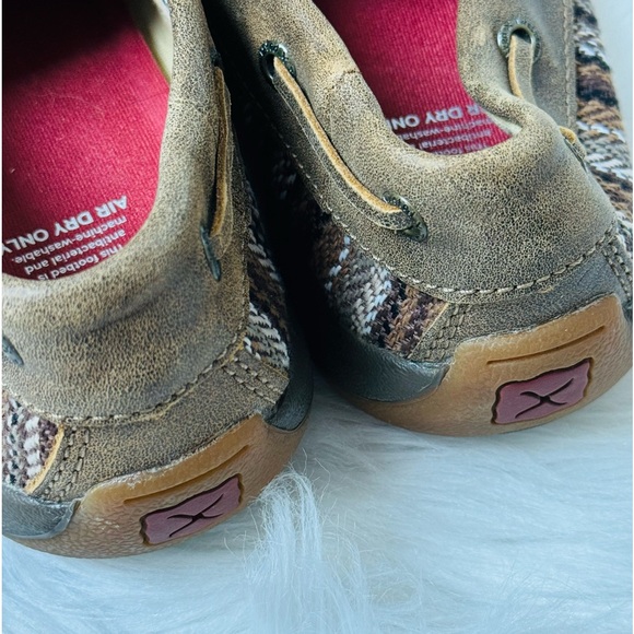 Twisted X Driving Leather Moccasins - Picture 6 of 9